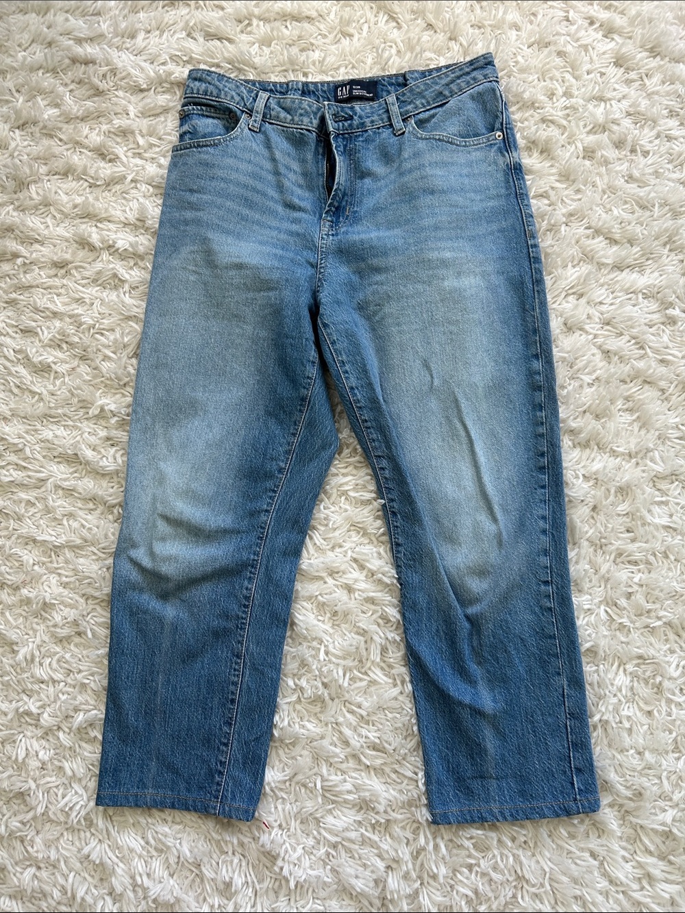 GAP Light Blue Relaxed Straight Jeans